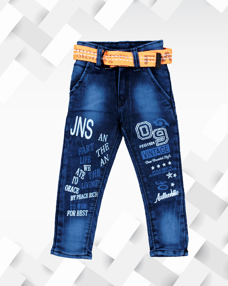 Silakaari Kids Denim Jeans For Boys