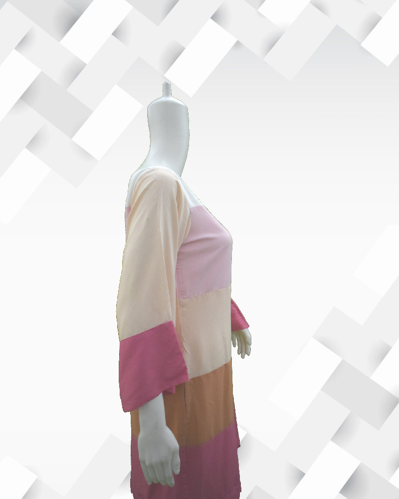 Silakaari Women's Multicolored Stylish Kurti Pant Set